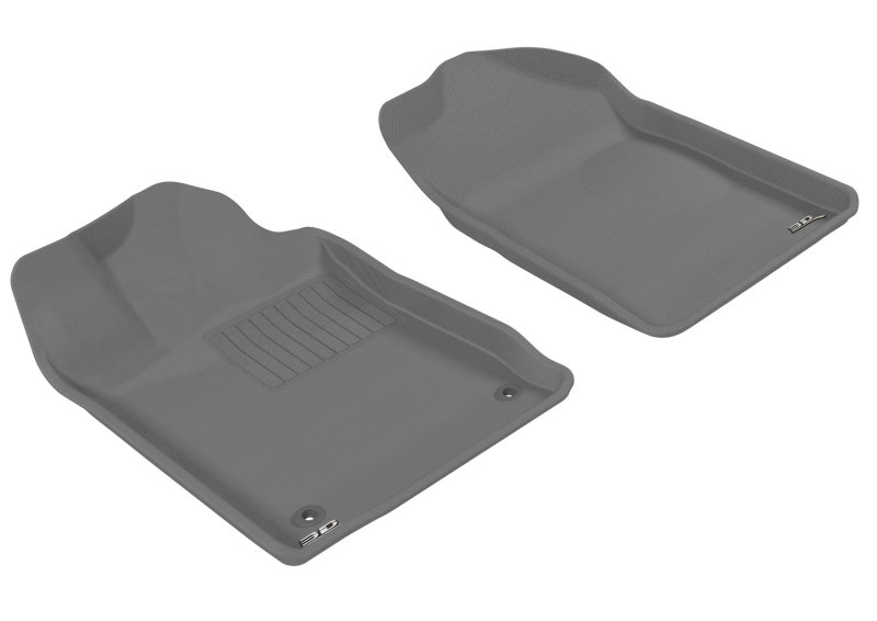 Toyota Avalon Floor Mats - Front - 3D MAXpider - Kagu - Gray - `05-`12